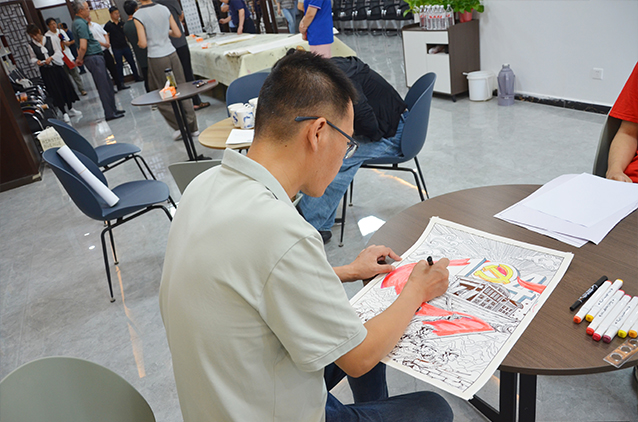 【墨韻頌黨恩 丹青繪初心】一滕集團(tuán)慶祝建黨104周年主題黨日書畫活動(dòng)圓滿舉行