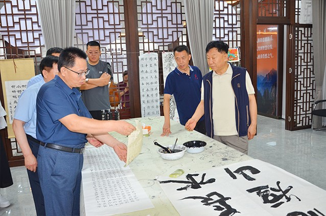 【墨韻頌黨恩 丹青繪初心】一滕集團(tuán)慶祝建黨104周年主題黨日書畫活動(dòng)圓滿舉行