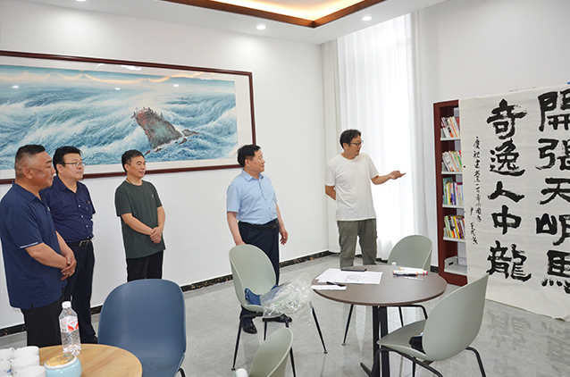 【墨韻頌黨恩 丹青繪初心】一滕集團(tuán)慶祝建黨104周年主題黨日書畫活動(dòng)圓滿舉行