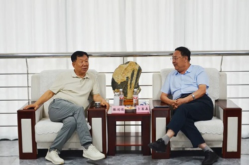 【共話綠色礦山治理】***安全生產協(xié)會副會長、礦山充填安全開采***礦山安監(jiān)局重點實驗室主任卜昌森書記一行到一滕集團調研