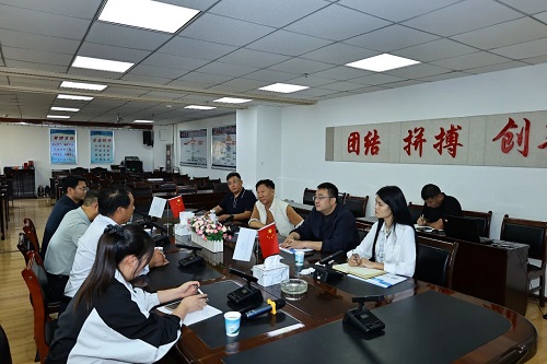 共話發(fā)展 合作共贏——集團(tuán)黨委書記、董事長滕鴻儒到青海省水電工程局公司拜訪交流