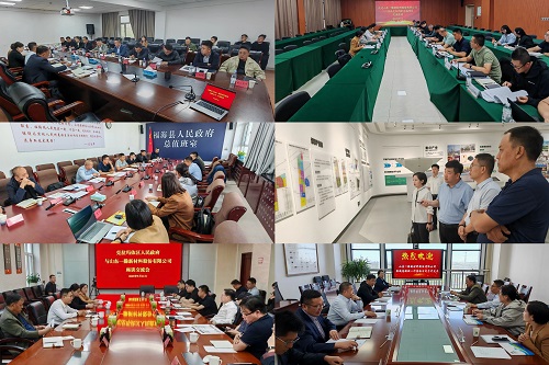 山東一滕新材料股份有限公司總經理滕鯤帶隊赴新疆參觀考察