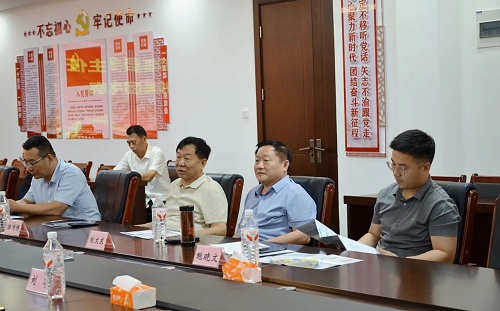 安徽省濉溪縣人大常委會黨組書記、主任姜靈一行蒞臨一滕集團考察